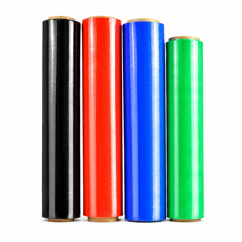 Color Coded Stretch Film Rolls