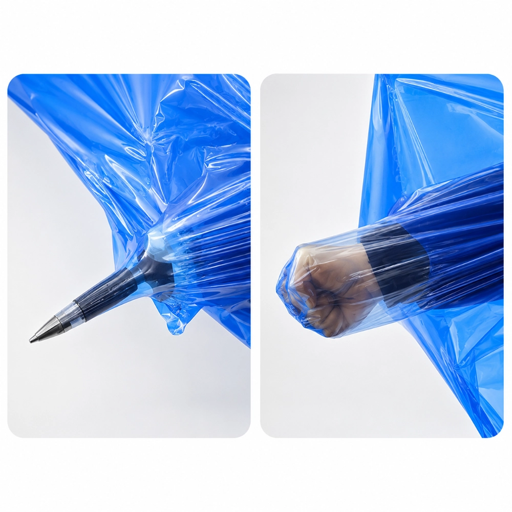 Blue Color Tinted Stretch Wrap for Hand Wrapping