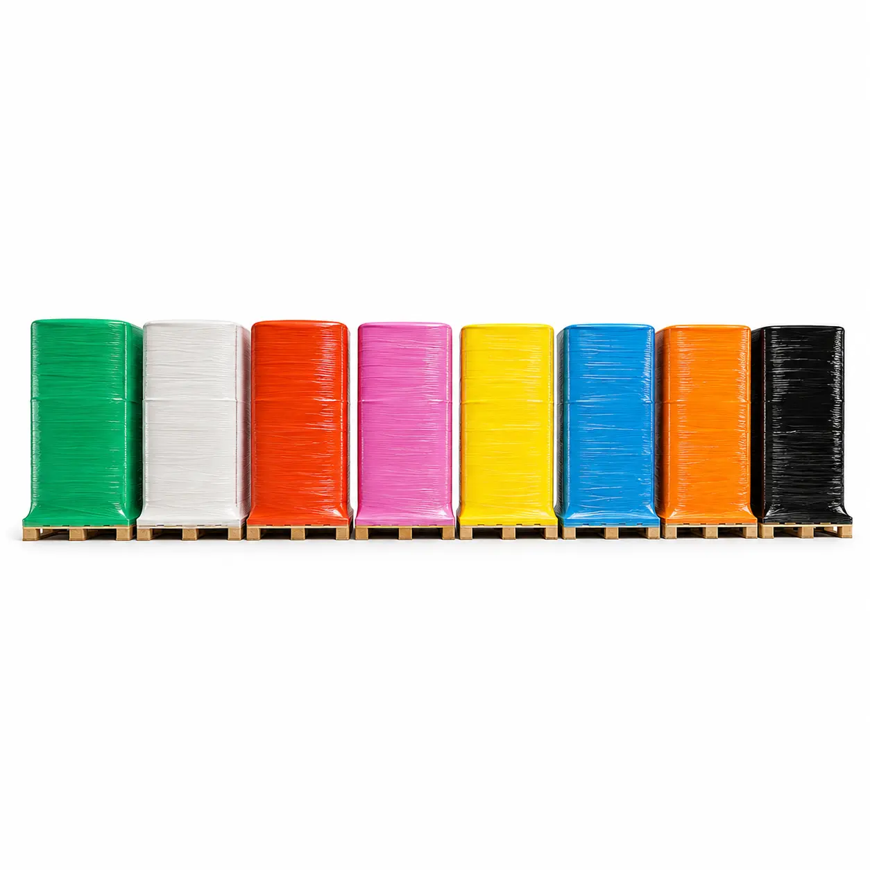 Colored Stretch Film Roll Selection