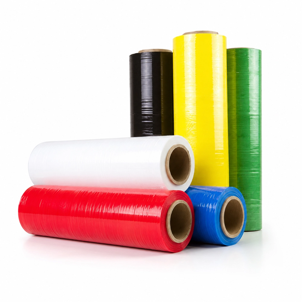 LLDPE Colored Stretch Film Rolls