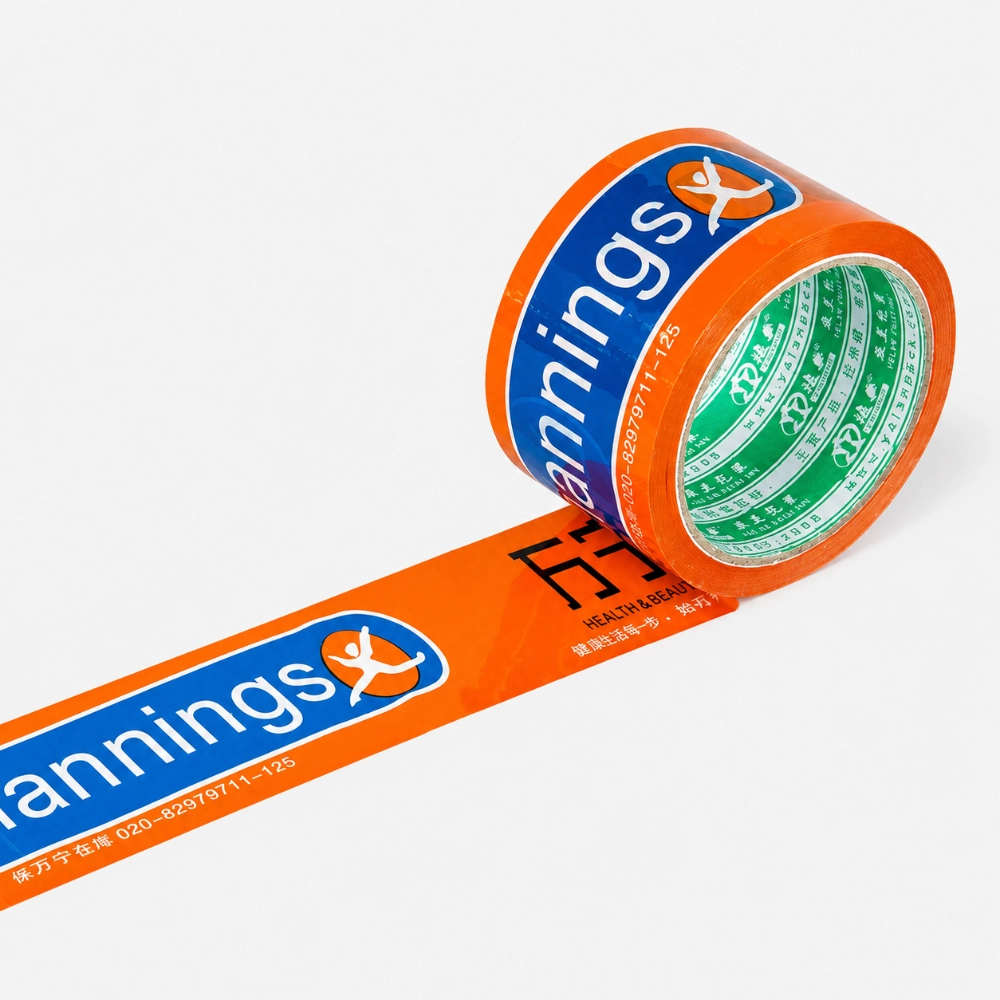 Custom Printed Shipping Tape with Company Branding