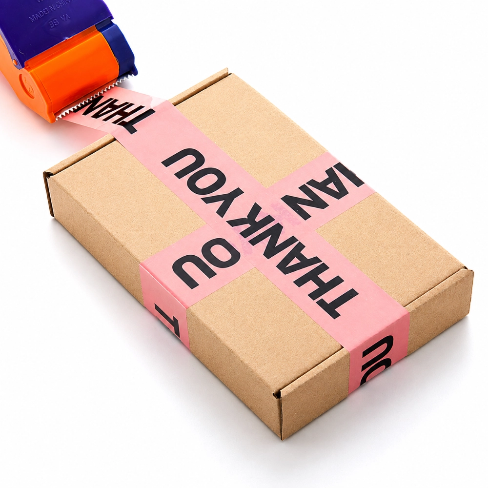 Printed Shipping Tape for Customer Orders
