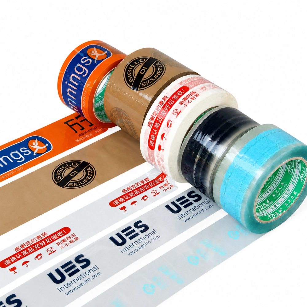 Custom Printed BOPP Warning and Branding Tape