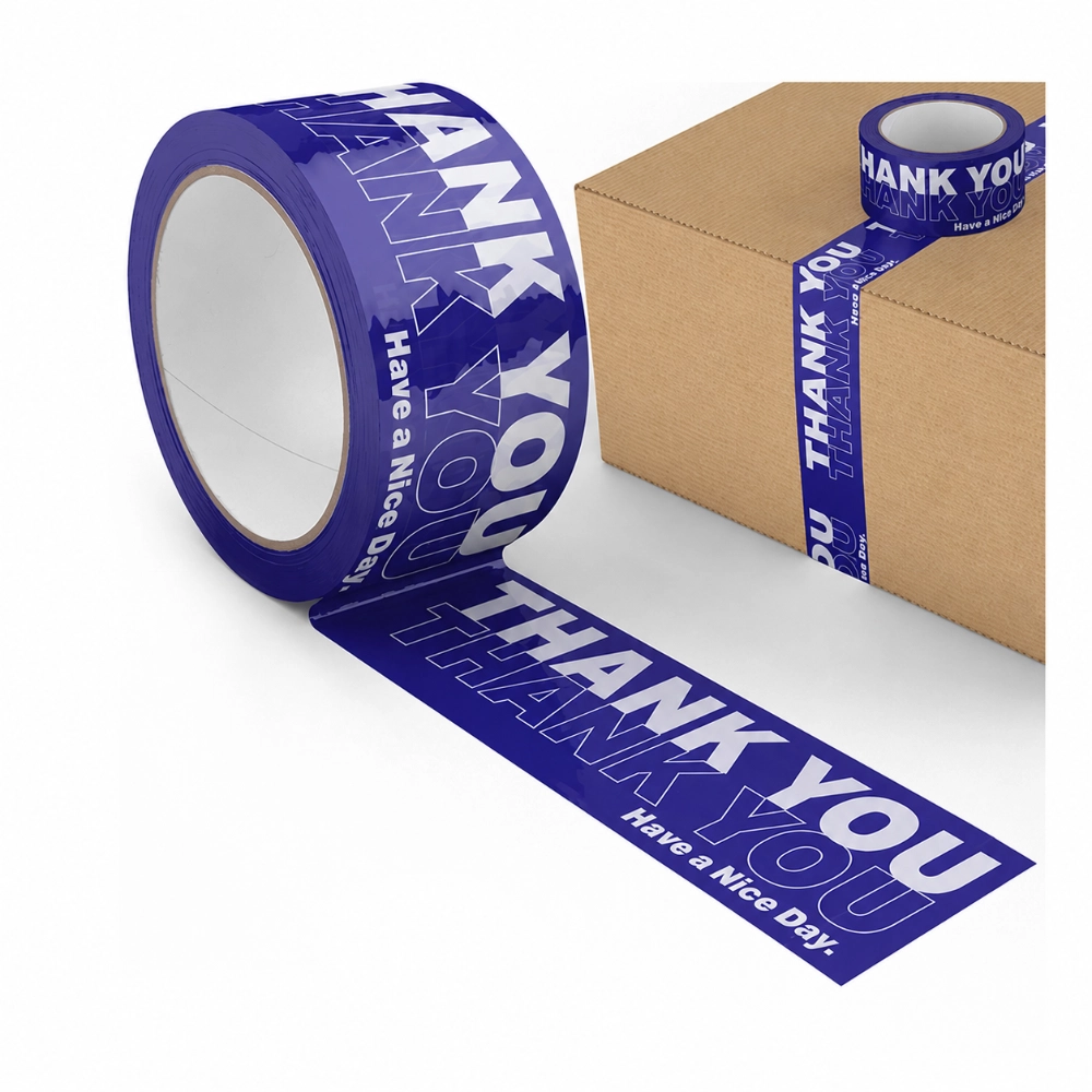 Custom Printed Warning Packing Tape