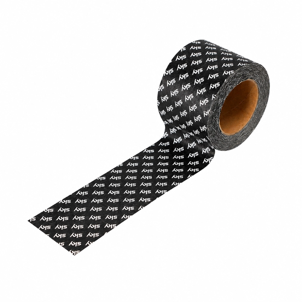Black Printed BOPP Tape