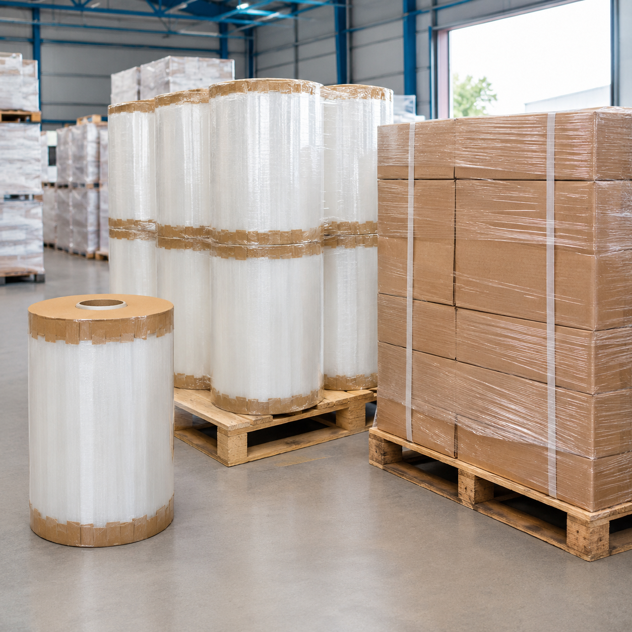 Clear Stretch Film Master Rolls