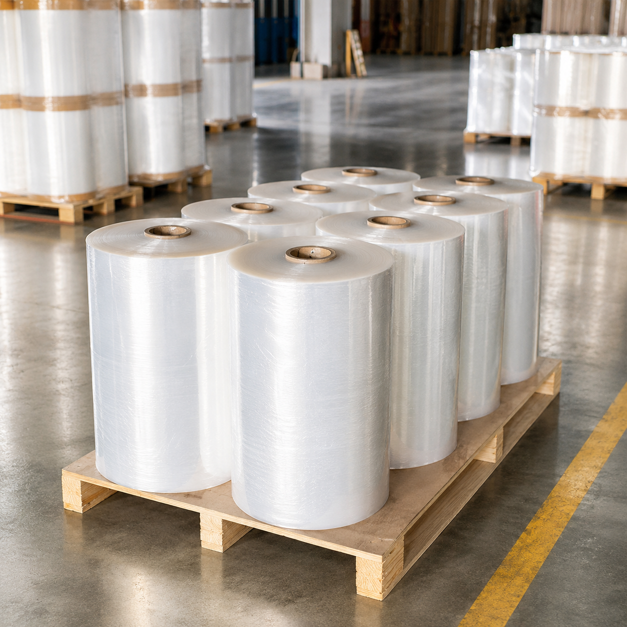 Stretch Film Master Roll for Rewinding