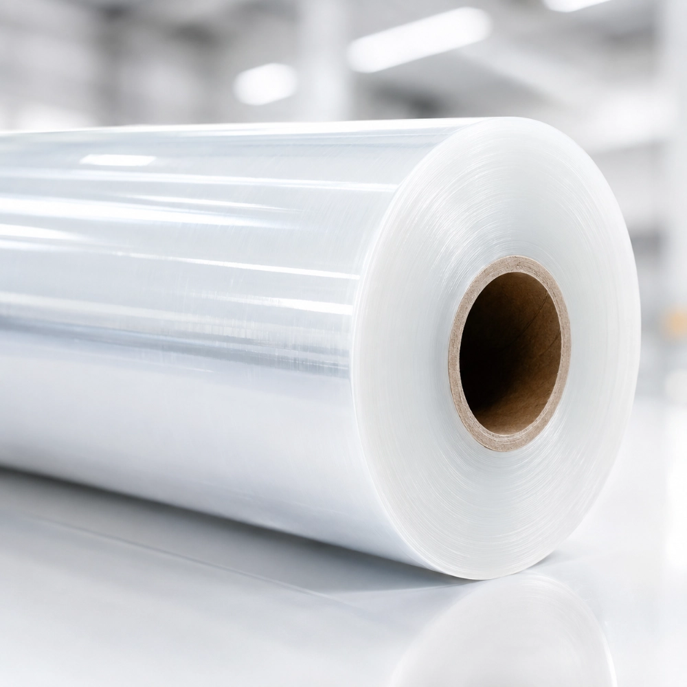clear machine stretch wrap film roll