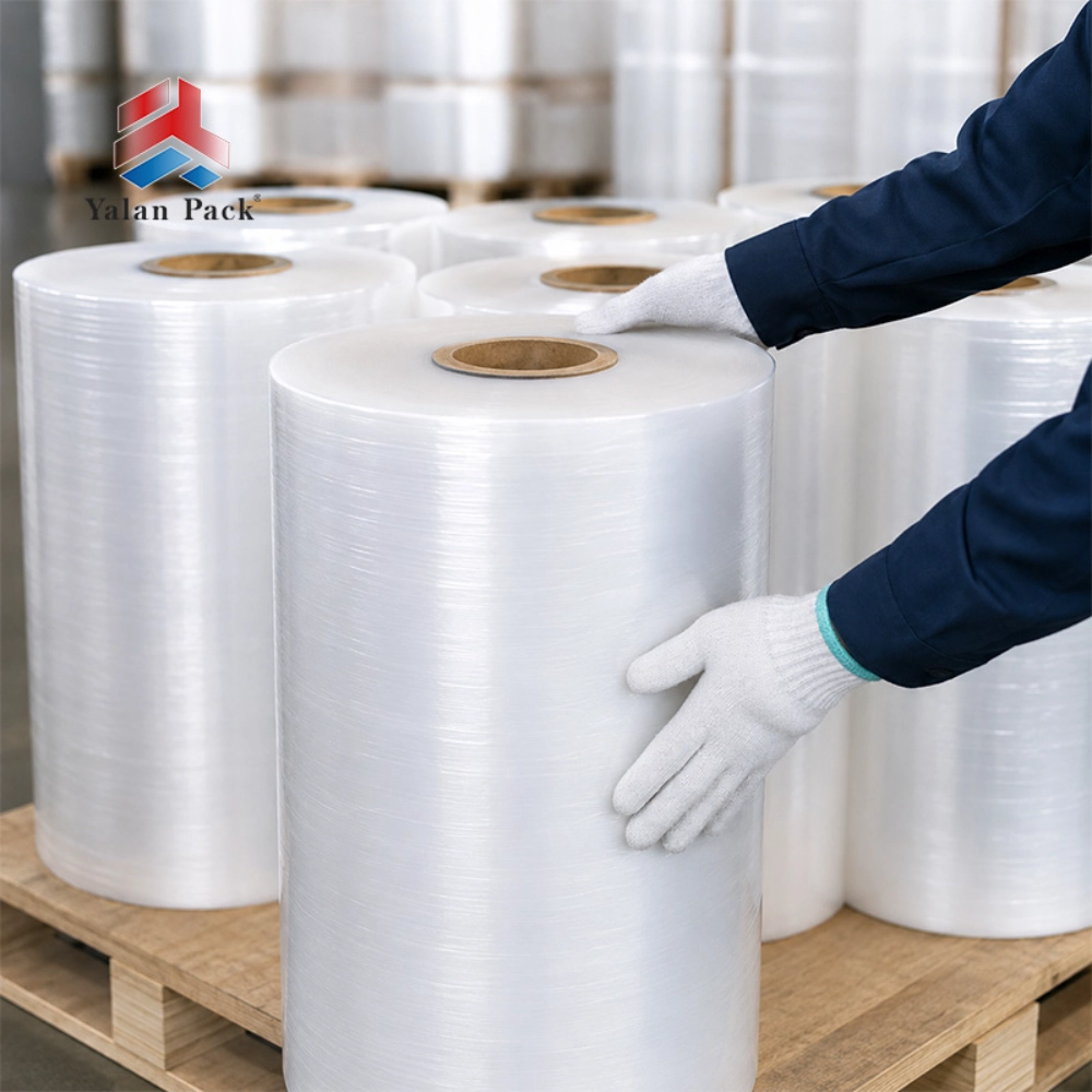 clear jumbo stretch film rolls