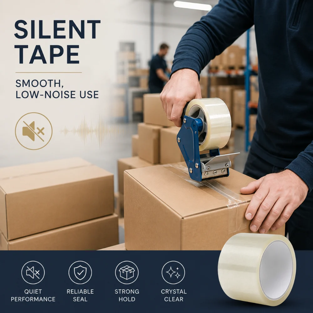 long roll packing tape for production lines