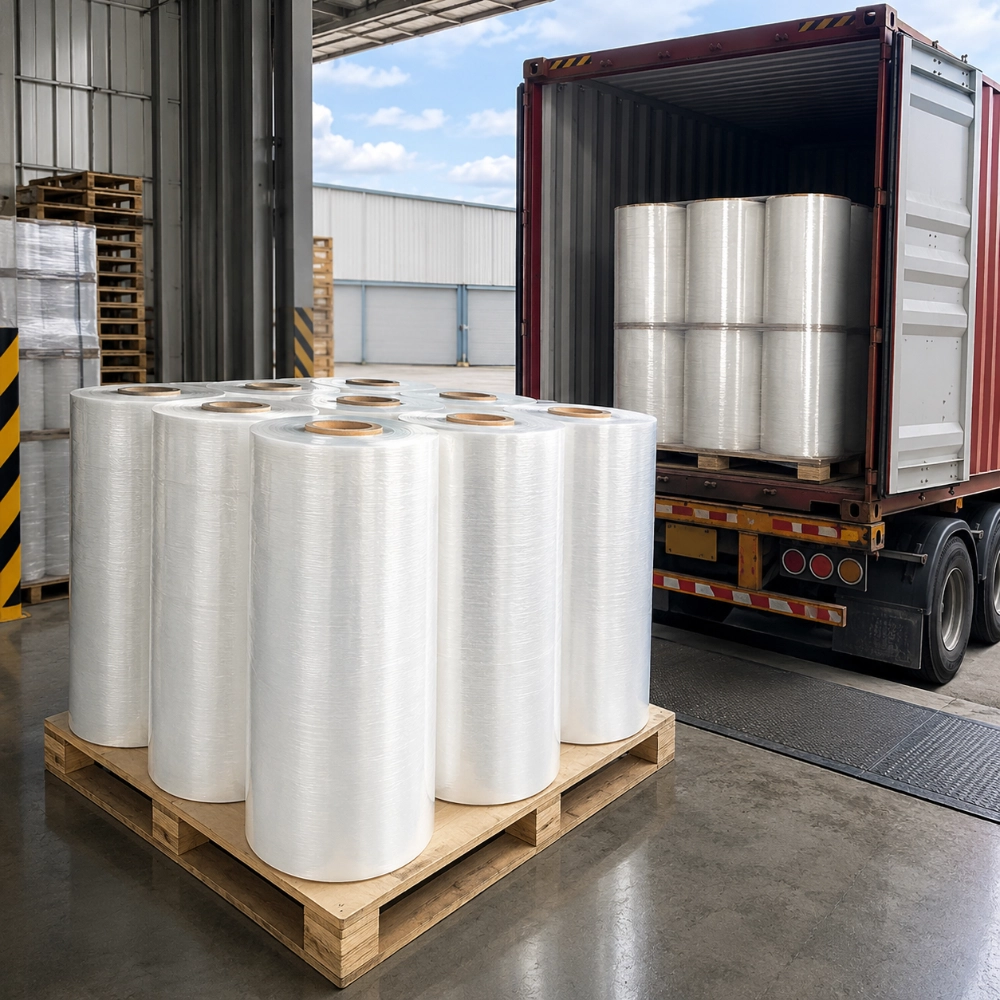 jumbo stretch film export supply
