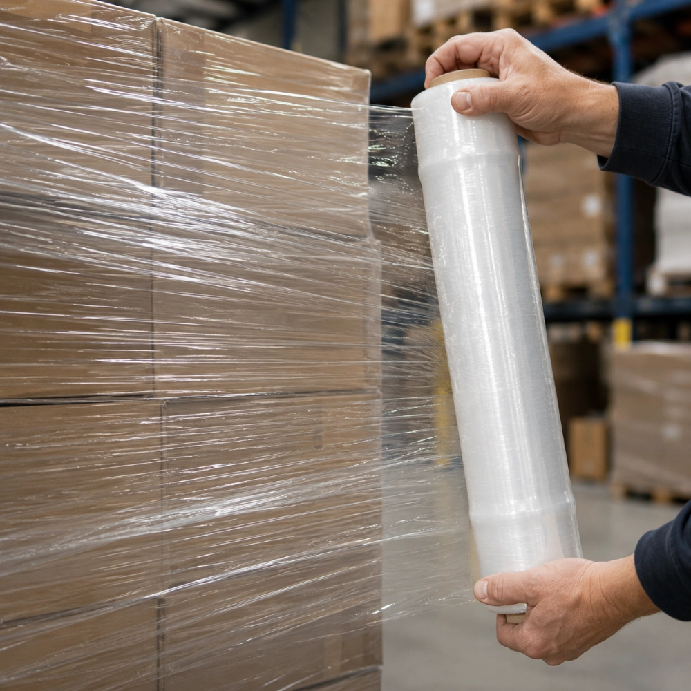 manual lightweight pre-stretch film
